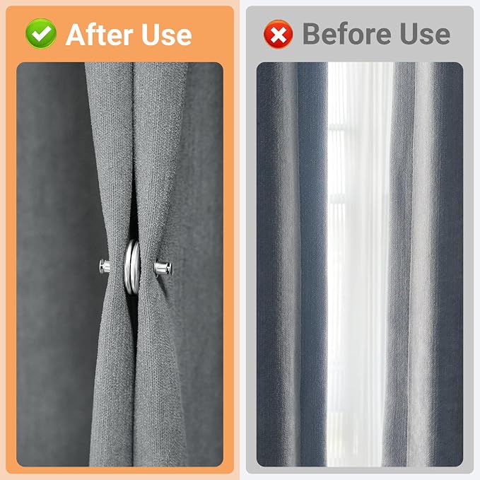 20Pairs Curtain Magnets, ZNJAVX Curtain Magnets Closure - Image 5