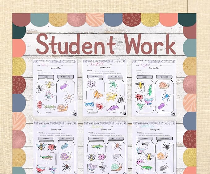 Teacher Created Resources White Shiplap Pinboard | Better Than Paper | Bulletin - Image 8