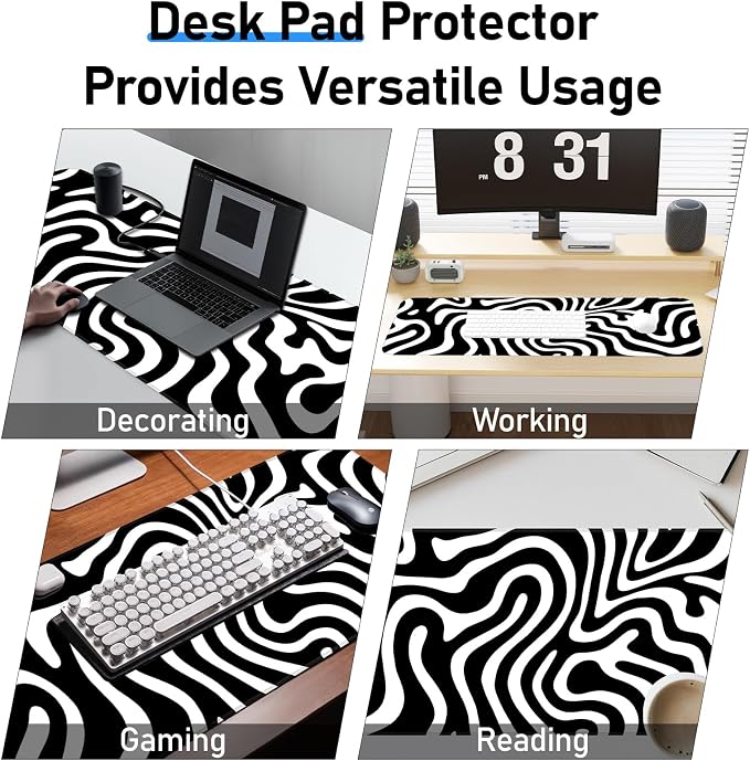 Gaming Mouse Pad, Non-Slip Rubber Bottom Stitched Edges, Suitable - Image 7