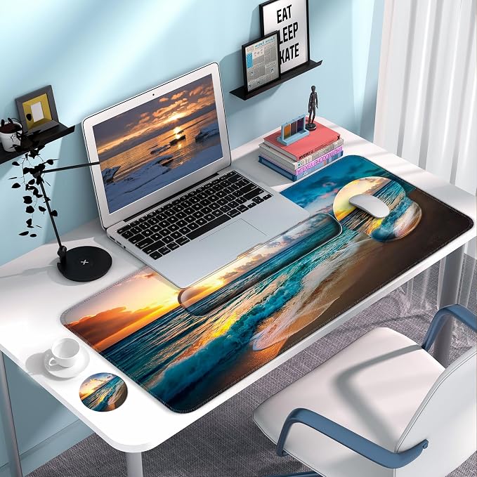 Desk Mat Set + Keyboard and Mouse Pad - Image 4