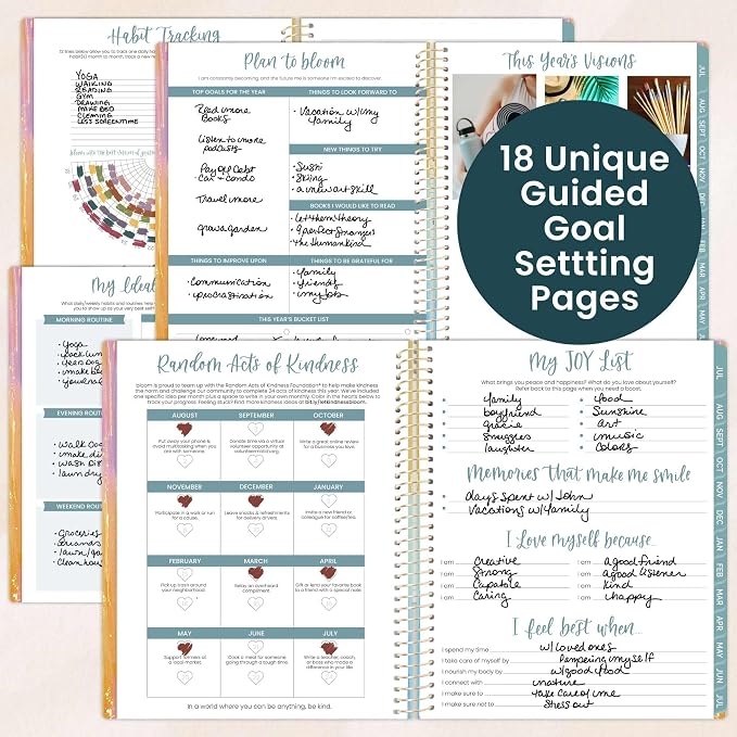 bloom daily planners 2026-2027 Planner 13 Month Academic Year Organizer - Image 4