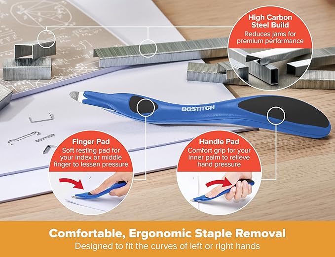 Bostitch Titan Heavy Duty Metal Stapler, 50 Sheet Capacity - Image 6