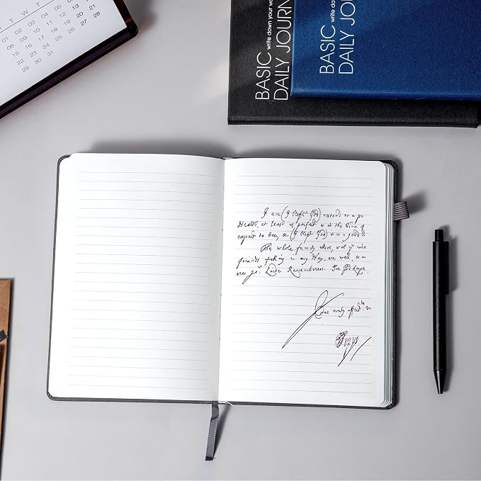 CAGIE Lined Journal Notebook for Work 256 Pages Hardcover Journals for Writing - Image 7