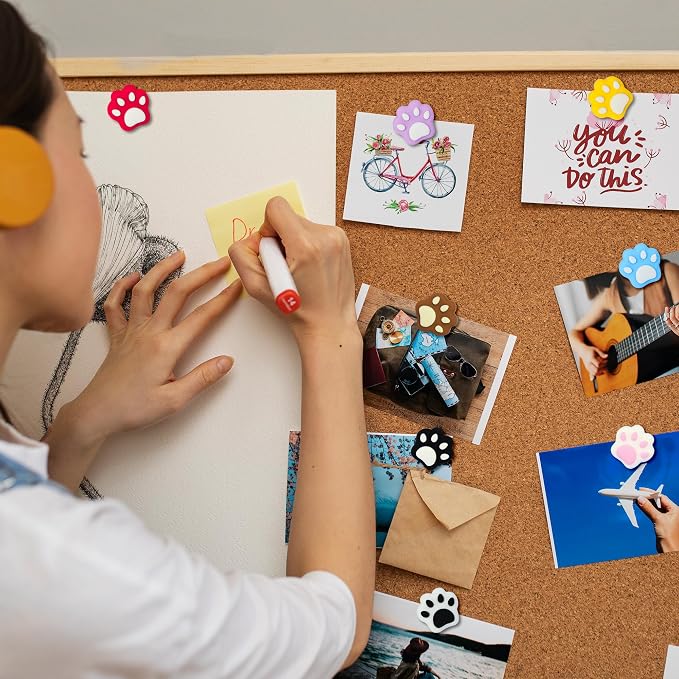 Decorative Cute Push Pins for Bulletin Board, Thumb Tacks, Cork Board Desk Wall - Image 6