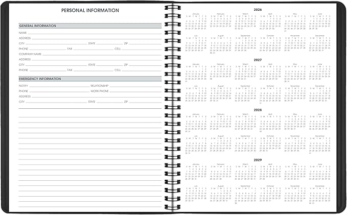 AT-A-GLANCE 2027 Appointment Book Planner, 8.5" x 11" - Image 6