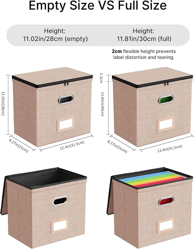 Oterri File Organizer Boxes - Image 2