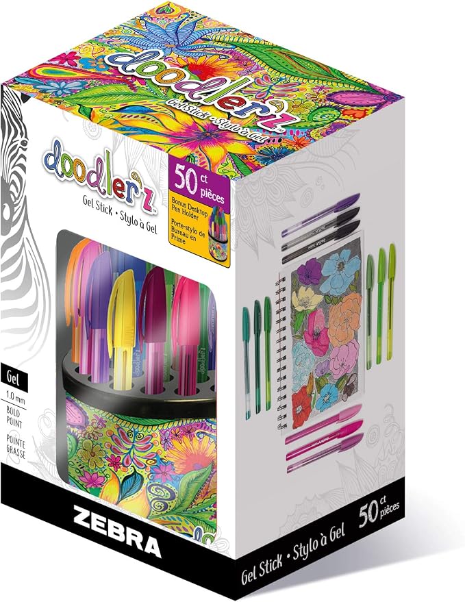 Zebra Pen Doodlerz Gel Stick Pen by ZebraPen