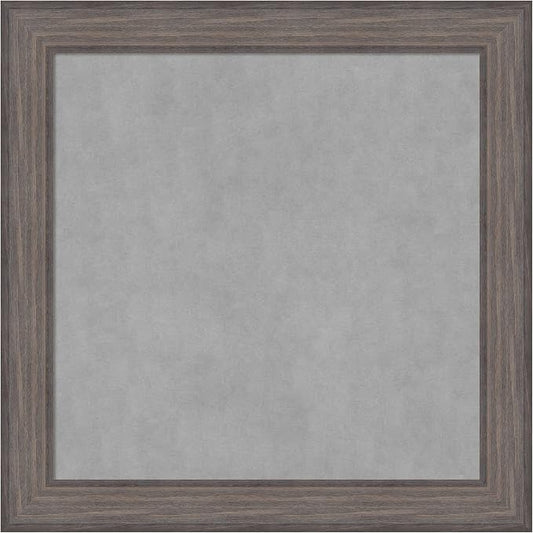 Amanti Art Grey Framed Magnetic Board 29x29 Medium Vision Board by AmantiArt