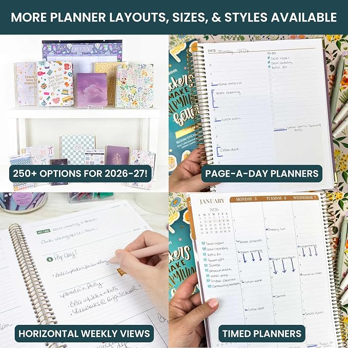 bloom daily planners 2026-2027 Hardcover Academic Year Goal & Vision Planner - Image 9