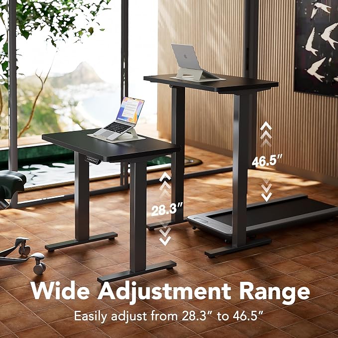 HUANUO 55 x 28 inch Electric Standing Desk Adjustable Height, 4 Memory Height - Image 5
