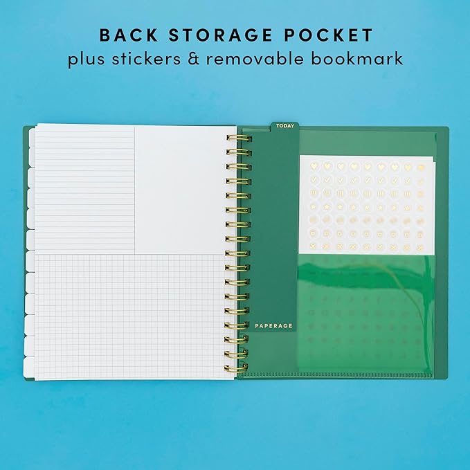 PAPERAGE Undated 12 Month Weekly & Monthly Planner - Image 5