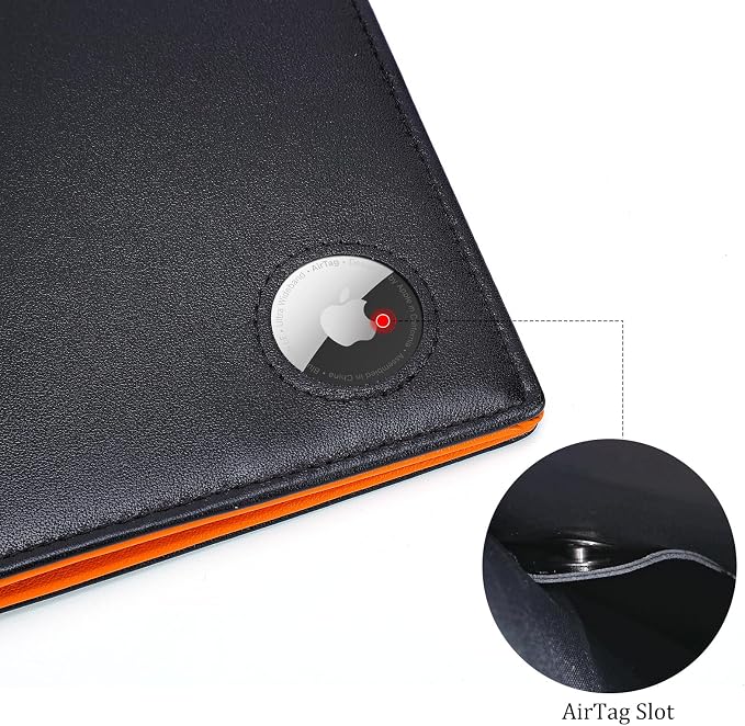 Polare Luxury RFID Blocking Leather Passport Holder Travel Wallet - Image 5