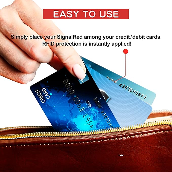 SaiTech IT 10 Pack RFID Blocking Cards Protect Your Entire Wallet, and Cards - Image 8