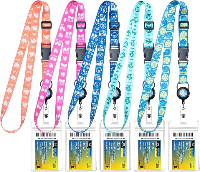 MNGARISTA Cruise Lanyard for Ship Cards, Adjustable Lanyard by MNGARISTA