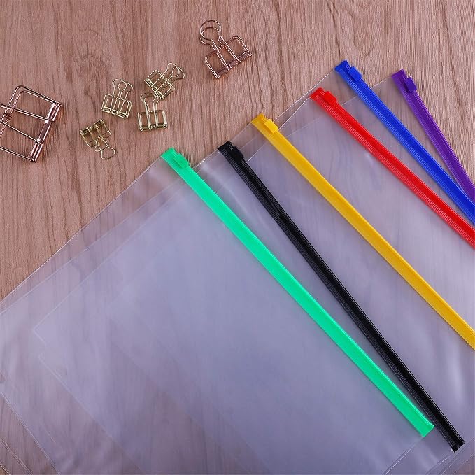 Antner 18PCS Letter Size Binder Pockets - Image 4