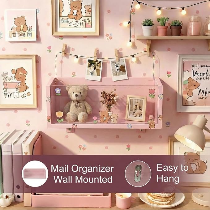 Aesthetic Pink Mail Organizer - Image 5