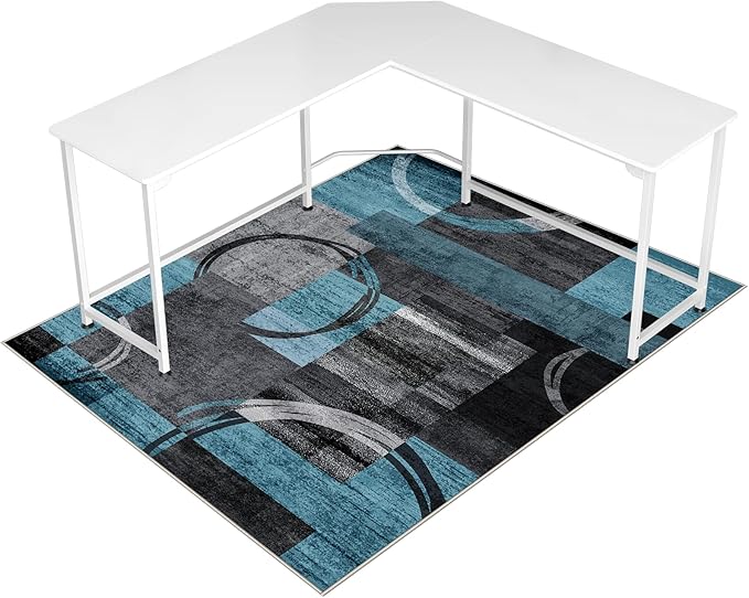 Office Chair Mat for Hardwood Floor&Tile Floor, Under Desk Rug for Rolling by LreedyMat