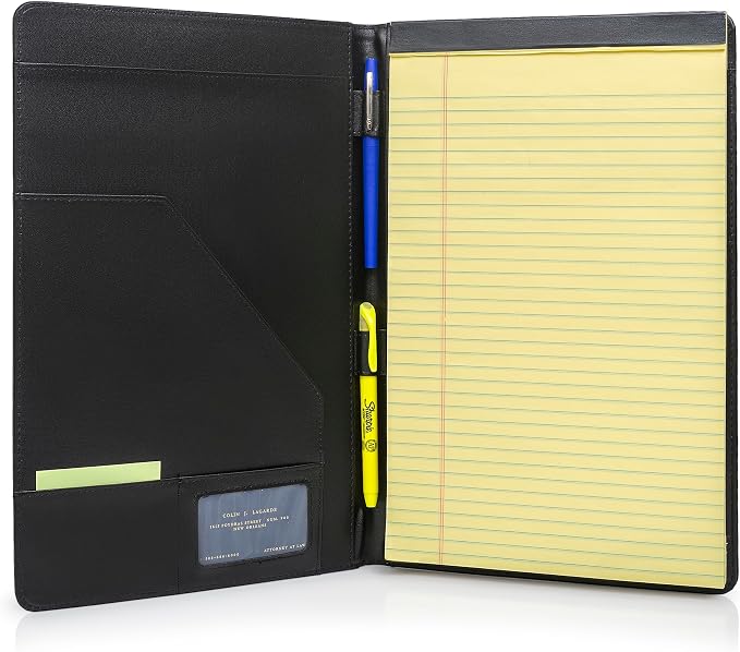 Legal Size Padfolio 8.5 x 14 Inch Portfolio Folder - Image 6