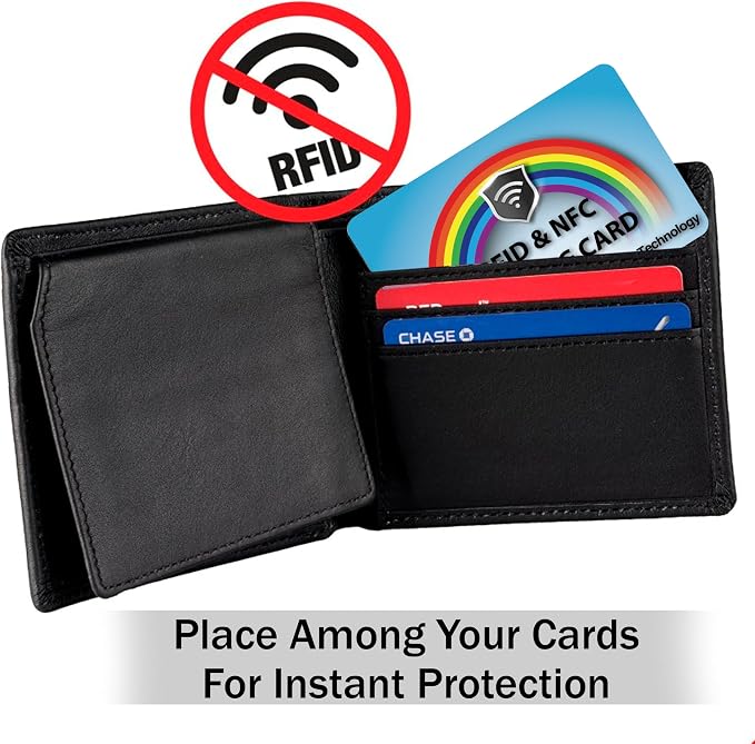 SaiTech IT 5 Pack RFID Blocking Card Protect Your Entire Wallet, Purse | - Image 7