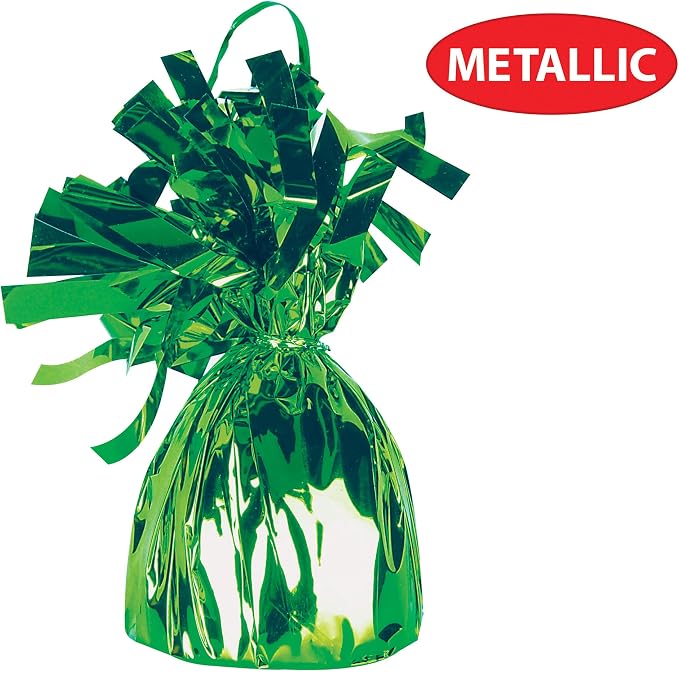 Beistle Metallic Wrapped Balloon Weight – 12 Pack, Party Decoration Accessories - Image 3