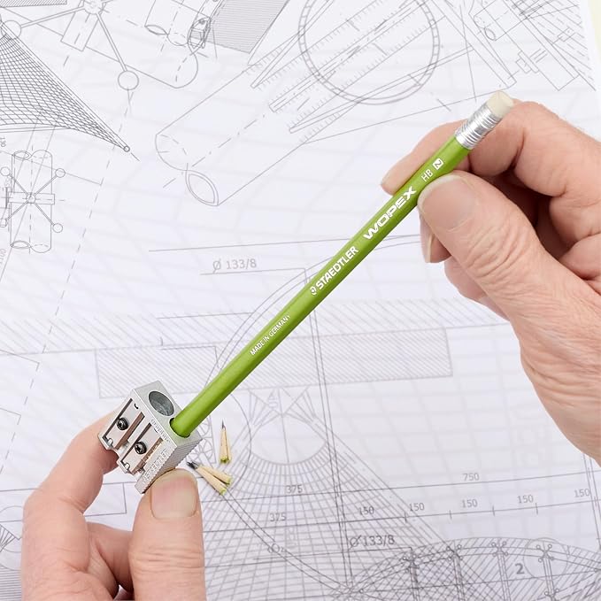 STAEDTLER Metal Double-Hole Pencil Sharpener - Image 5