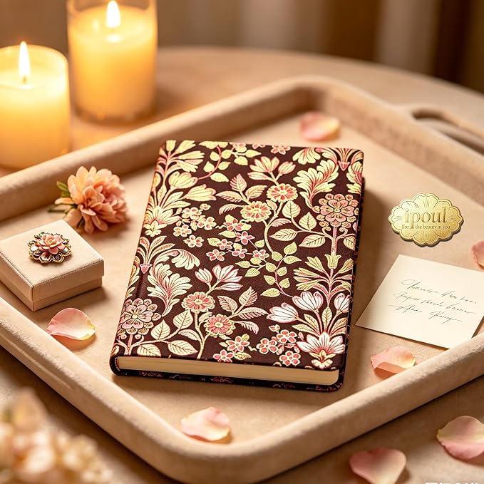 ipoul Women's Journal, Lay Flat, Lined Paper, Ruled Page, Cute Notebook - Image 7