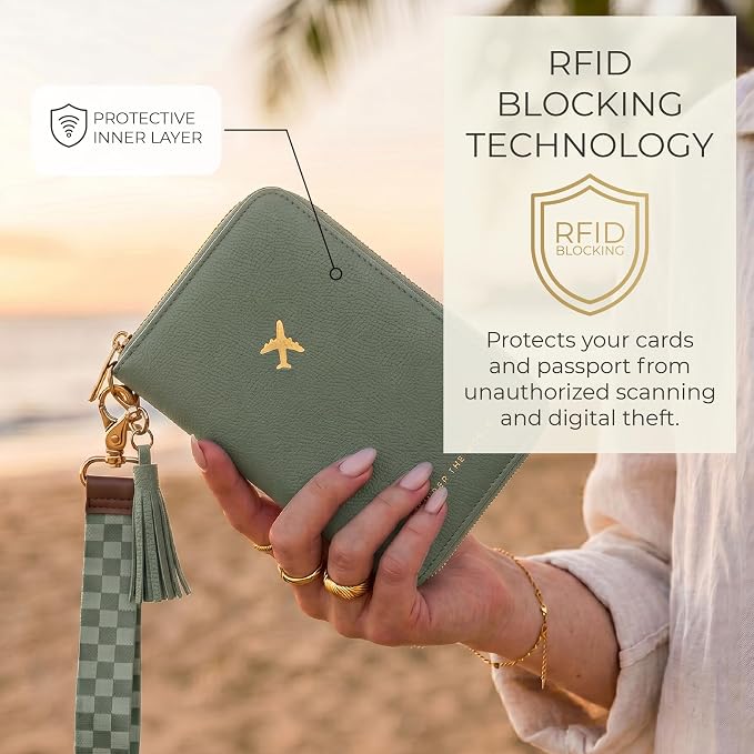Beautiful Passport Holder And Travel Wallet - Image 5