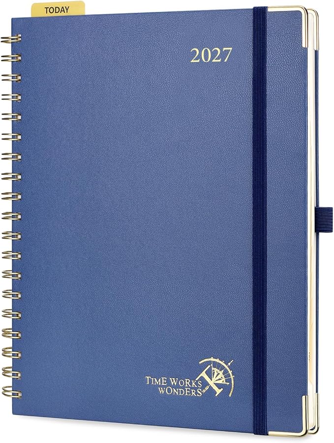 POPRUN 2027 Planner Daily Weekly and Monthly Calendar by POPRUN
