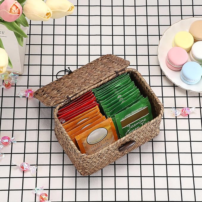 Hipiwe Seagrass Basket Key Holder Box - Image 7