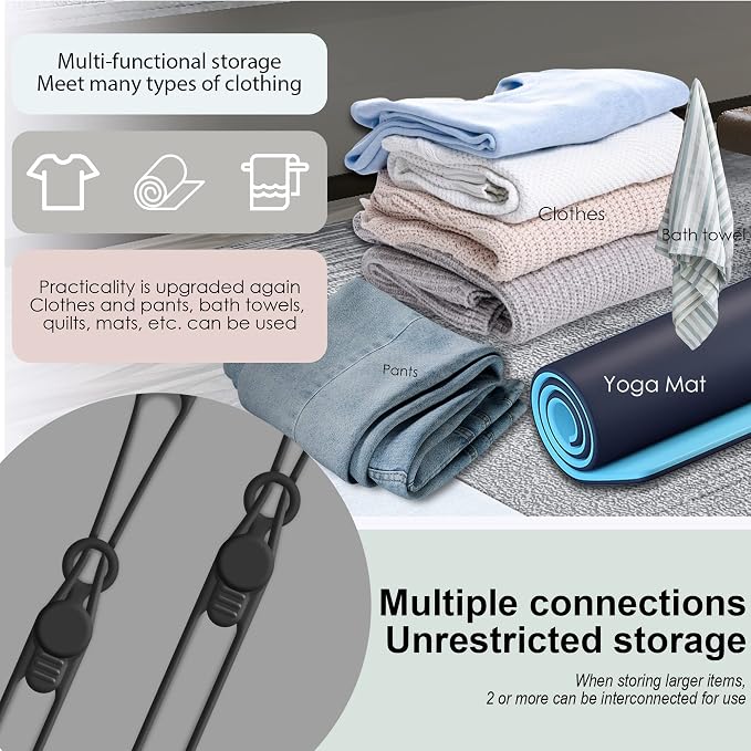 16Pcs Silicone Cable Ties Cord Organizer - Image 4