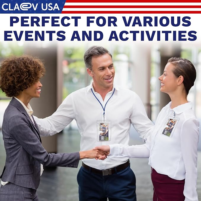 Claev Fast Seal Vertical 4x6 Passport & Card Holders, 250 Pack), Conferences - Image 8