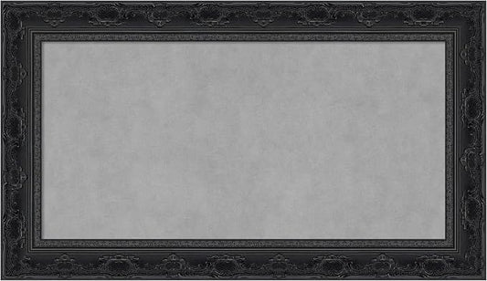 Amanti Art Black Framed Magnetic Board 16x28 Small Vision Board by AmantiArt