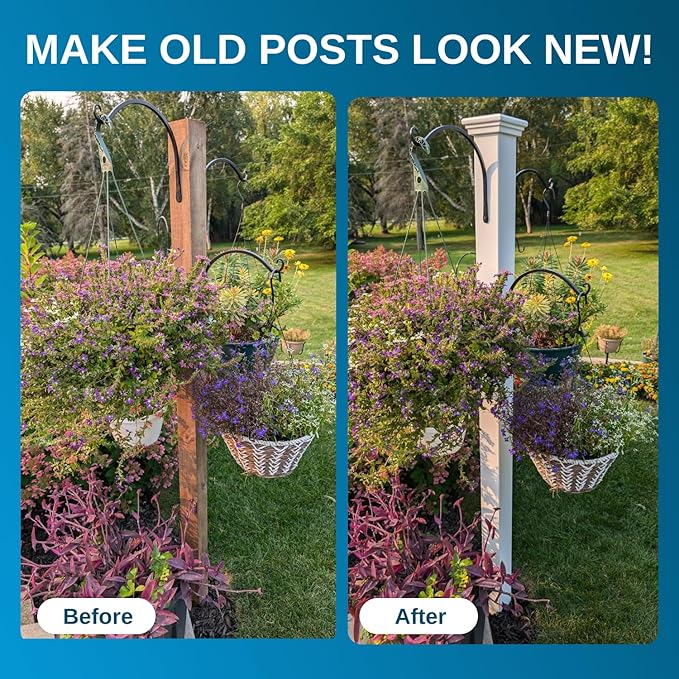 Weatherables 4x4 Post Sleeve – Weatherproof Premium Outdoor Vinyl Post Cover - Image 5