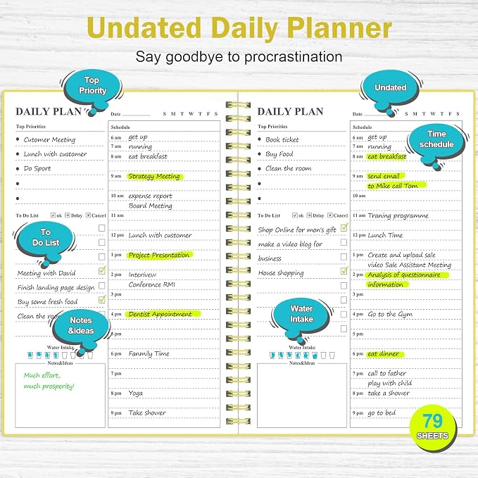 Asten Daily Planner Undated - Image 2