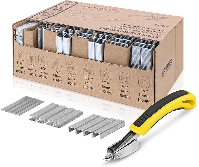 HAUTMEC 9600 Pcs Heavy Duty Staples Refill by HAUTMEC