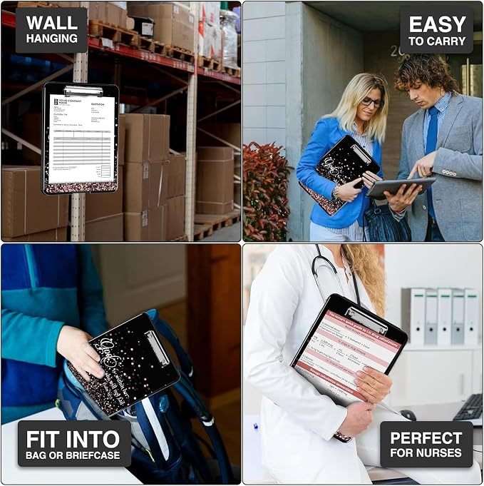 Clipboard with Storage, A4 High Capacity Clip Boards 14.4 x 9.6, Heavy Duty - Image 6