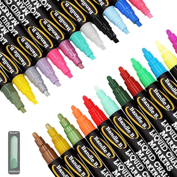 Bandle B. Chalk Markers - Image 2