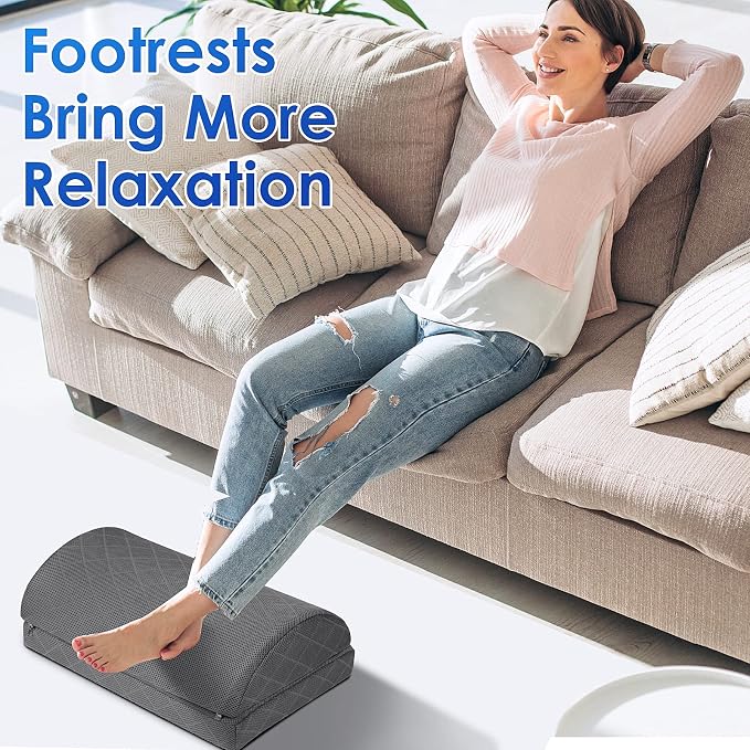 CushZone Foot Rest, Desk & Gaming Accessories, Foot Rest - Image 6