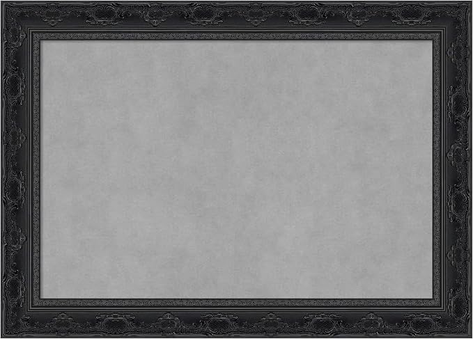 Amanti Art Black Framed Magnetic Board 20x28 Medium Vision Board by AmantiArt