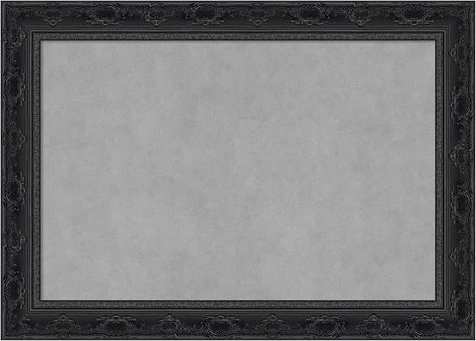 Amanti Art Black Framed Magnetic Board 20x28 Medium Vision Board by AmantiArt