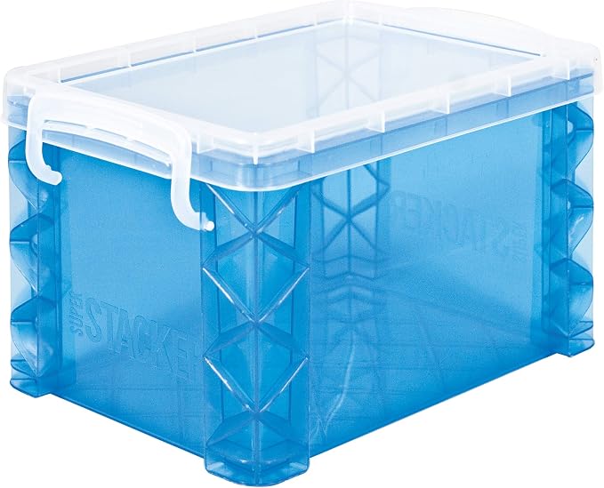 Super Stacker Index Card Box, 4 x 6 Inch Index Cards File Box, Note Holder - Image 2
