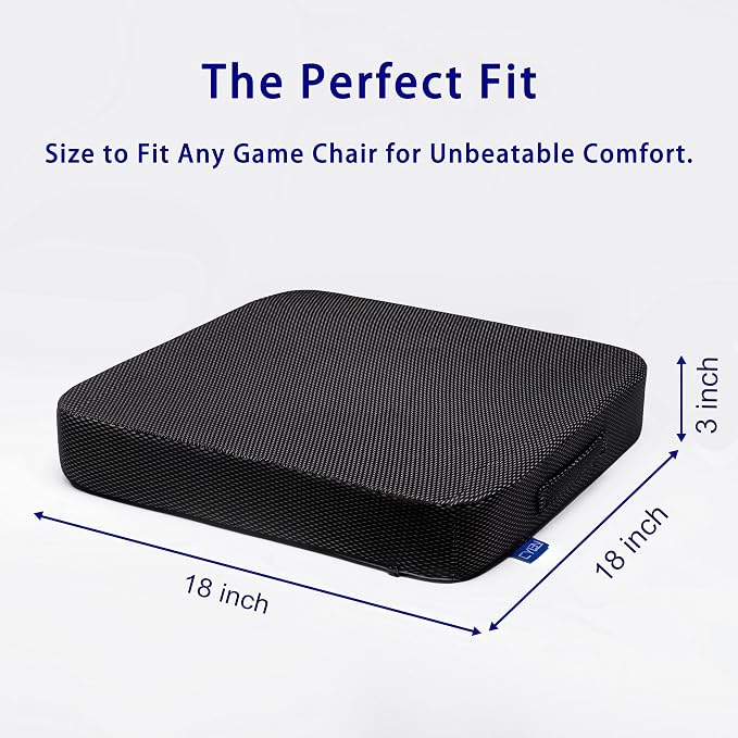 Ifoam Gel Infused Memory Foam Layer Wheelchair Cushion - Image 3