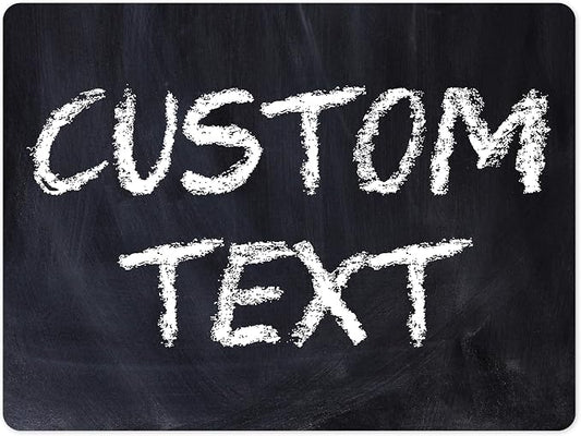 Custom Sign, Custom Street Sign, 11 Font Colors, 13 Font Styles, 4 Hole Options by MySignCenter