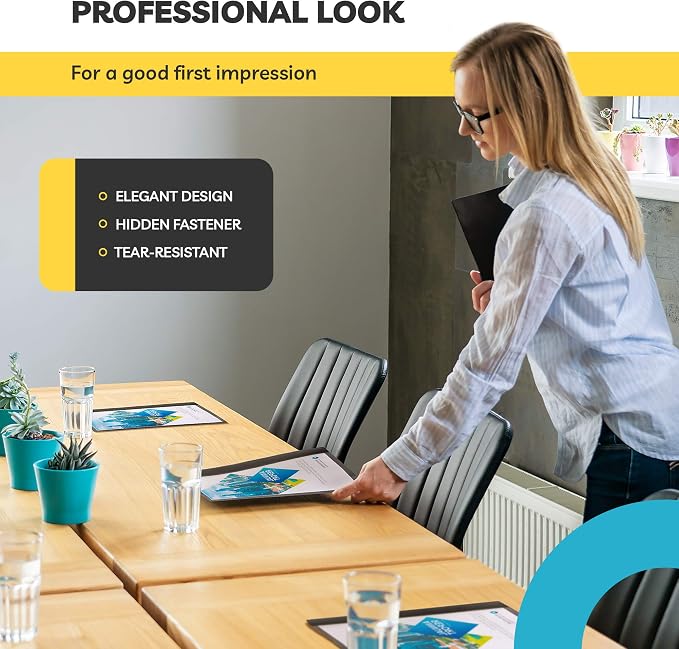 Report Covers -, 8.5 x 11" Letter Size, Resumes & Keeping Your Documents Neat - Image 5