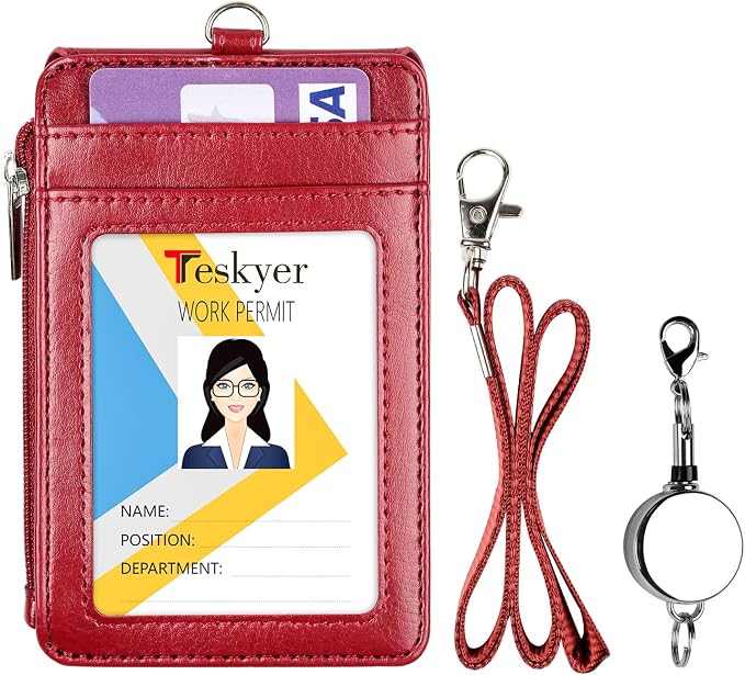 Teskyer Leather Badge Holder - Image 2