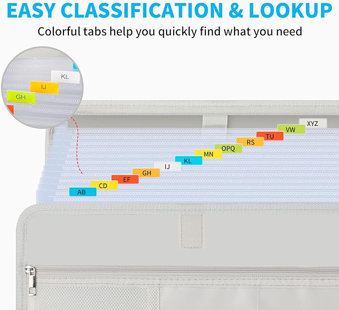 Andyer Accordion File Organizer - Image 8