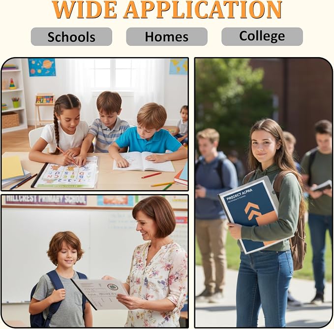 10 Pack Report Covers with Sliding Bar - Image 9