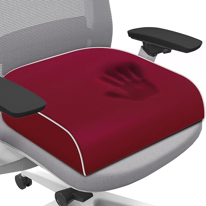 SweetSlubr Seat Cushion for Tailbone Pain Relief, Office Chair Cushion by Unknown