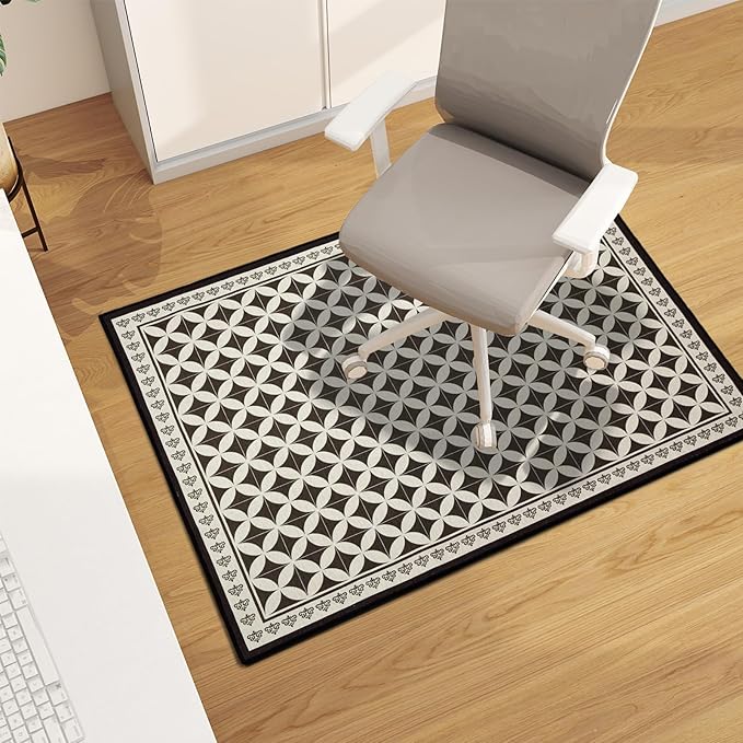 Office Chair Mat for Hardwood Floor, Machine Wash by CHAKME