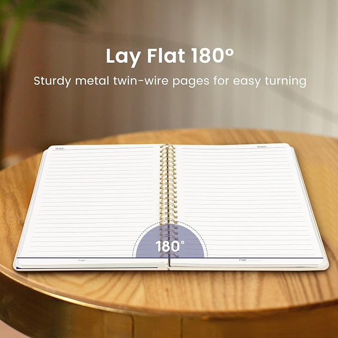 Taja Lined Spiral Notebook Journal - Image 4